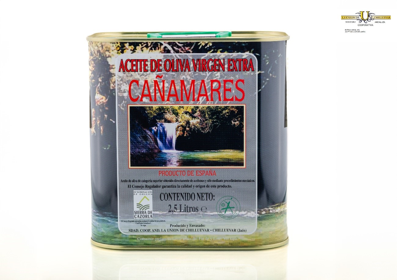 Aceite de oliva virgen extra – Variedad PICUAL.Lata